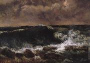 Gustave Courbet The Wave France oil painting artist